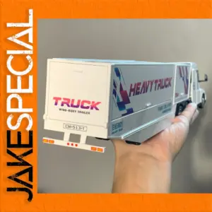 1:32 Scale Diecast Semi-Container Truck Model