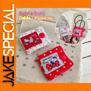 Hello Kitty Fabric Cable Organizer A1-A8