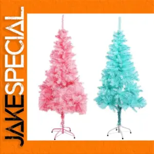 Decorative 60cm Detachable Christmas Tree in Vibrant Colors