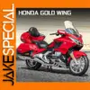 Red Honda Gold Wing Tour 1:9 Scale Model