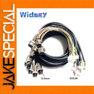 GX16 to XH2.54 Power Cable Set with 2-10 Pins