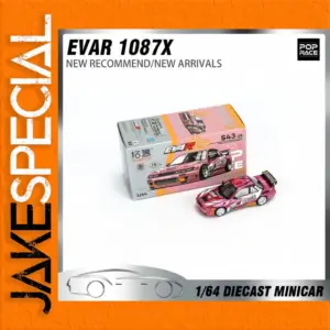 Pink Diecast Model Car S43-01 1:64 Scale