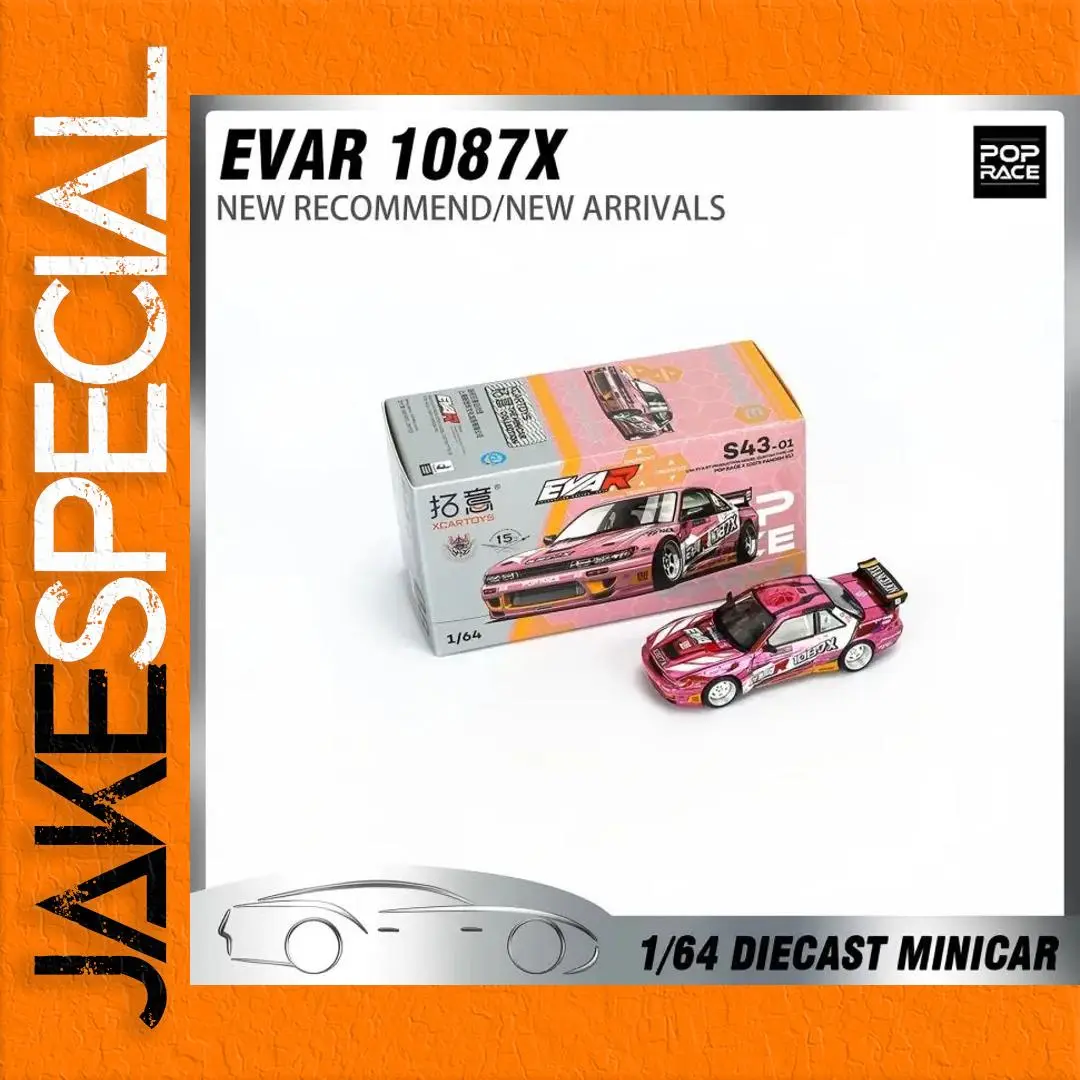 Pink Diecast Model Car S43-01 1:64 Scale 1 Pink Diecast Model Car S43-01 1:64 Scale