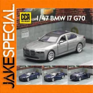 BMW I7 G70 1/47 Diecast Model with Opening Doors