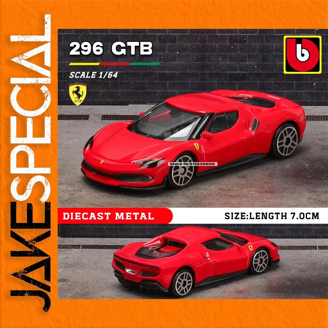 Ferrari 1:64 Scale Die-Cast Model by Bburago 1 Ferrari 1:64 Scale Die-Cast Model by Bburago