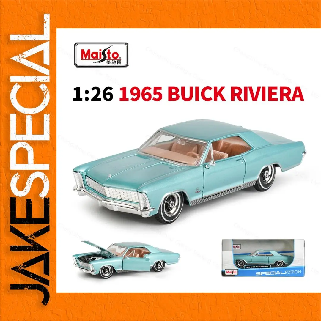 1965 Buick Riviera Gran Sport Die-Cast Model 1 1965 Buick Riviera Gran Sport Die-Cast Model