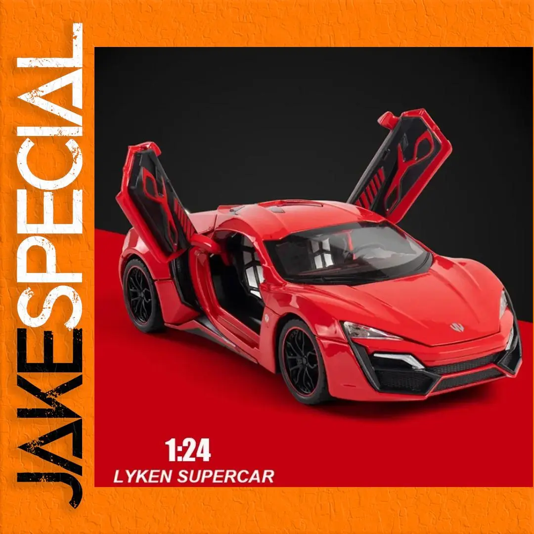 1:24 LYKAN Hypersport Diecast Model Car 1 1:24 LYKAN Hypersport Diecast Model Car