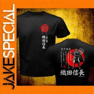 Japanese Samurai Streetwear T-shirt for Men