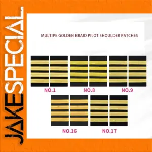 Golden Metallic Braid Shoulder Epaulettes