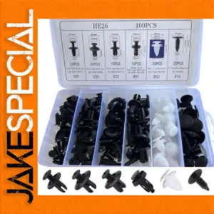 Automotive Nylon Fastener Clip Set (100 pcs)
