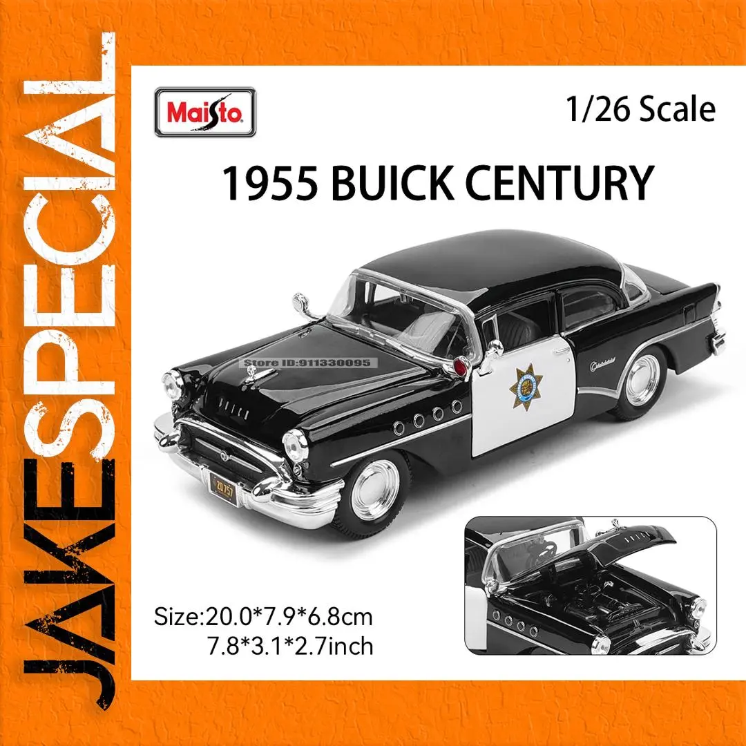 1955 Buick Century Diecast Collectible Model 1 1955 Buick Century Diecast Collectible Model