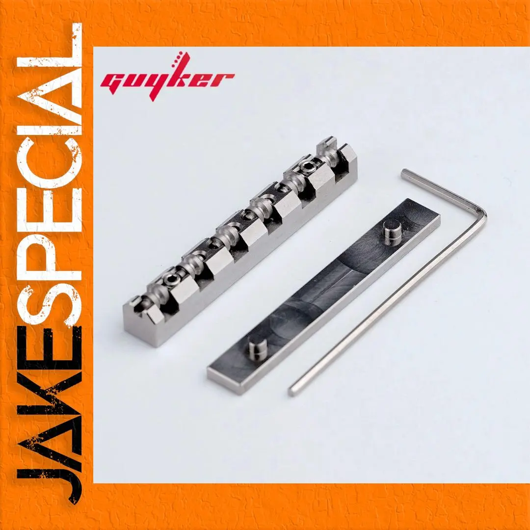 Titanium Guitar Nut for Les Paul & Stratocaster 1 Titanium Guitar Nut for Les Paul & Stratocaster