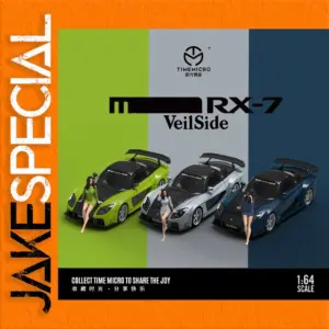 Limited Edition TimeMicro RX-7 Veilside Diecast Model