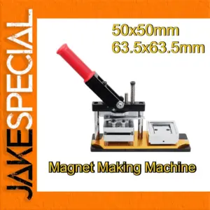 Magnetic Badge Press Machine for Square Fridge Magnets