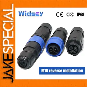 M16 Self-Locking Docking Connector 2-12 Pins