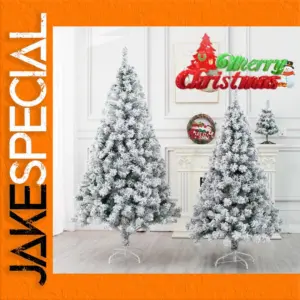Frosted Snowy Flocked Christmas Tree 45cm