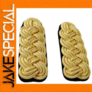 British Military Epaulets Luxury Gold Design
