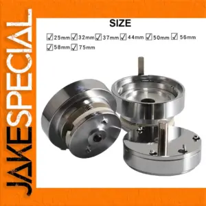 Versatile Metal Badge Mold Kit with Quick-Change System