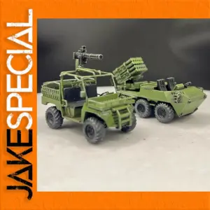AM 1/72 Scale Bobcat Vehicle and Rocket Set