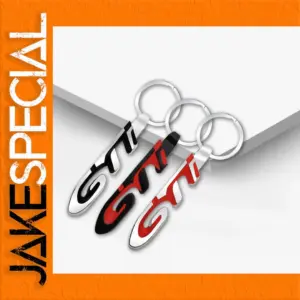 Peugeot 3D GTI Logo Keychain