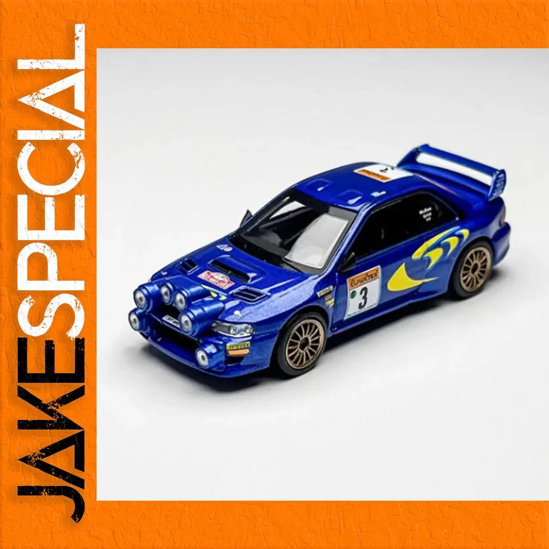 Impreza WRC98 1:64 Diecast Model Blue 1 Impreza WRC98 1:64 Diecast Model Blue