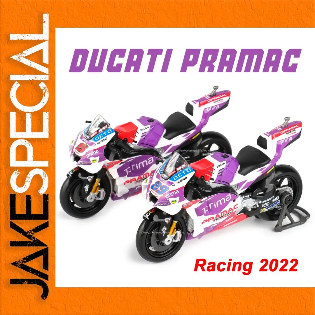 Die-Cast Ducati Pramac Racing Model 2022 1 Die-Cast Ducati Pramac Racing Model 2022