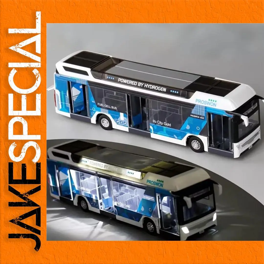 Hydrogen Airport Bus Model 1:32 Scale 1 Hydrogen Airport Bus Model 1:32 Scale