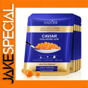 Luxurious Caviar & Hyaluronic Facial Mask Set