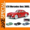 Mercedes-Benz 300SL Diecast Model 1:24 Scale Red