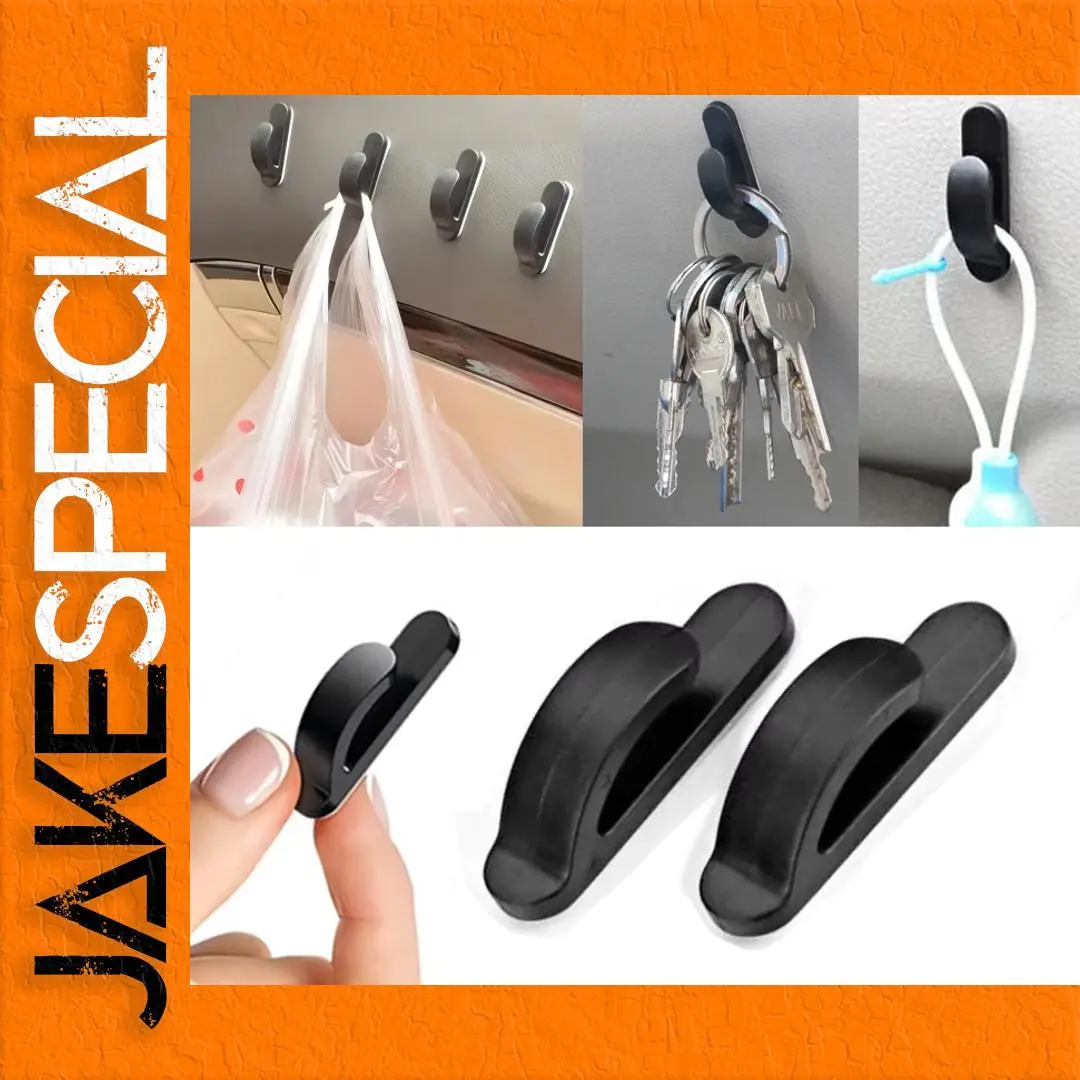 Self-Adhesive Car Hook Organizer Set 1 Self-Adhesive Car Hook Organizer Set