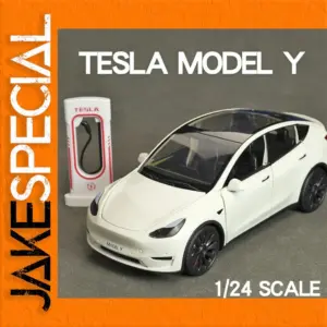 1:24 Scale Model Y Diecast Car with Charger