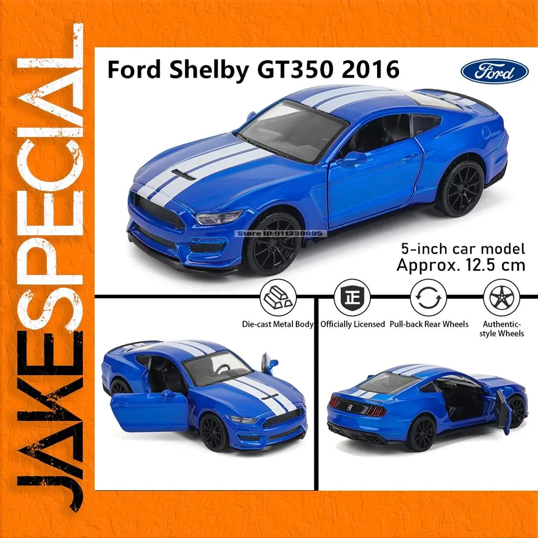 2016 Ford Shelby GT350 Die-Cast Model 1 2016 Ford Shelby GT350 Die-Cast Model