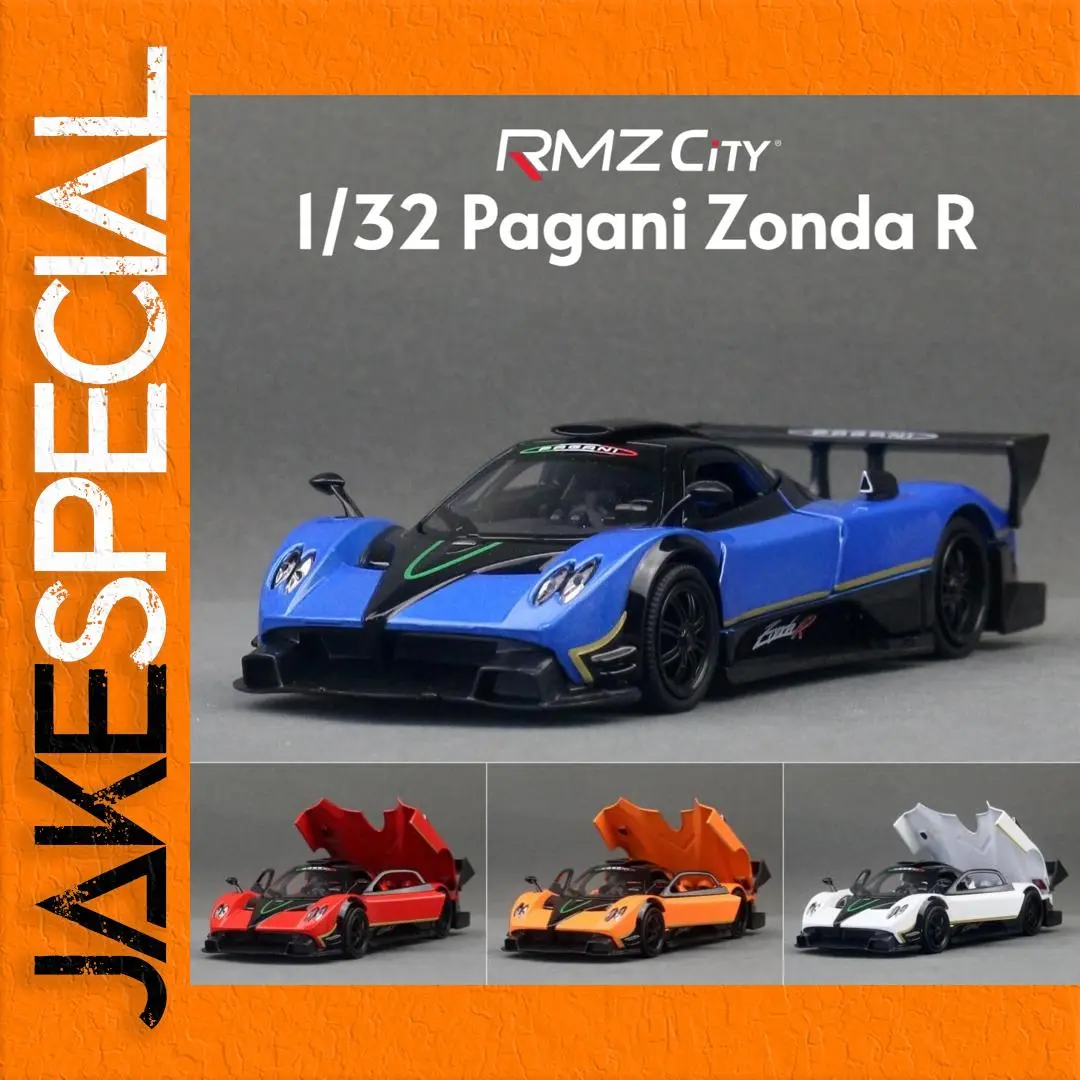 1/32 Pagani Zonda R Diecast Model in Vibrant Colors 1 1/32 Pagani Zonda R Diecast Model in Vibrant Colors