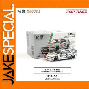 Xcartoys POPRACE Skyline GT-R BNR32 Model Car