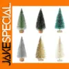Miniature Sisal Christmas Trees Collection