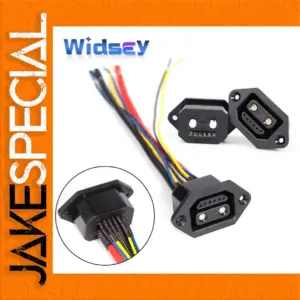 High-Current EV Charging Connector Set