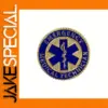 Emergency Medical Technician Blue Badge Pin