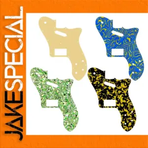 Custom Pickguard for US Fender '72 Tele Deluxe