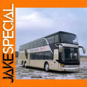 1:24 Scale Double-Decker Electric Bus Model