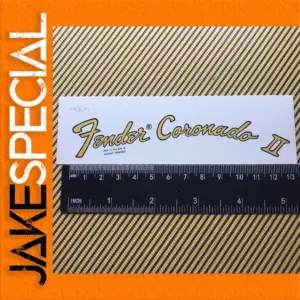 Fender Coronado II Guitar Decal Set of 3