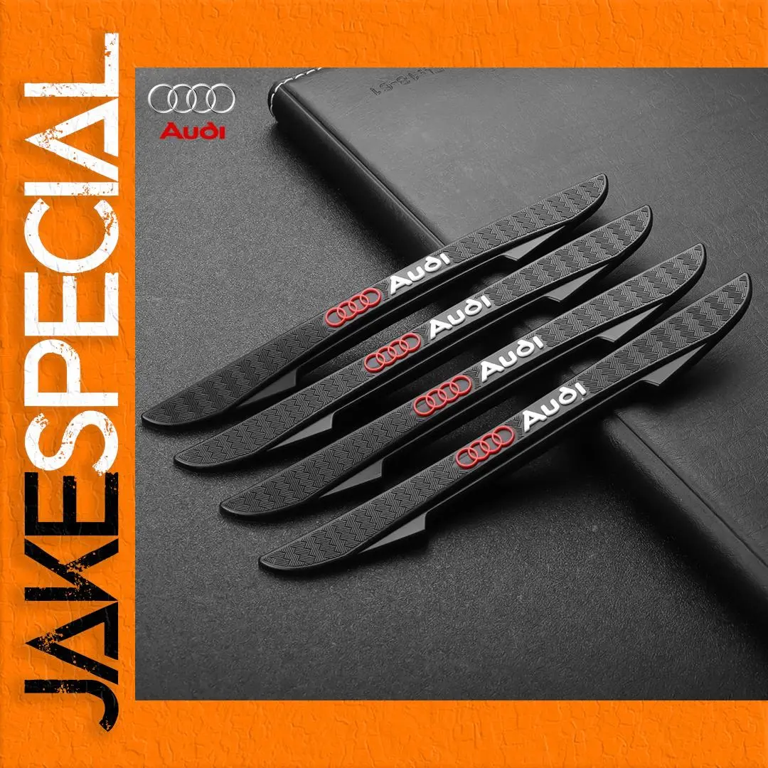 Black Rubber Bumper Protectors Set for Vehicles 1 Black Rubber Bumper Protectors Set for Vehicles