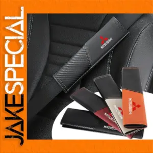 Carbon Fiber Seat Belt Shoulder Protectors Set