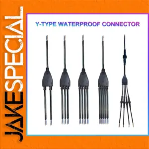 IP67 Waterproof Y-Type Electrical Connector for Outdoors