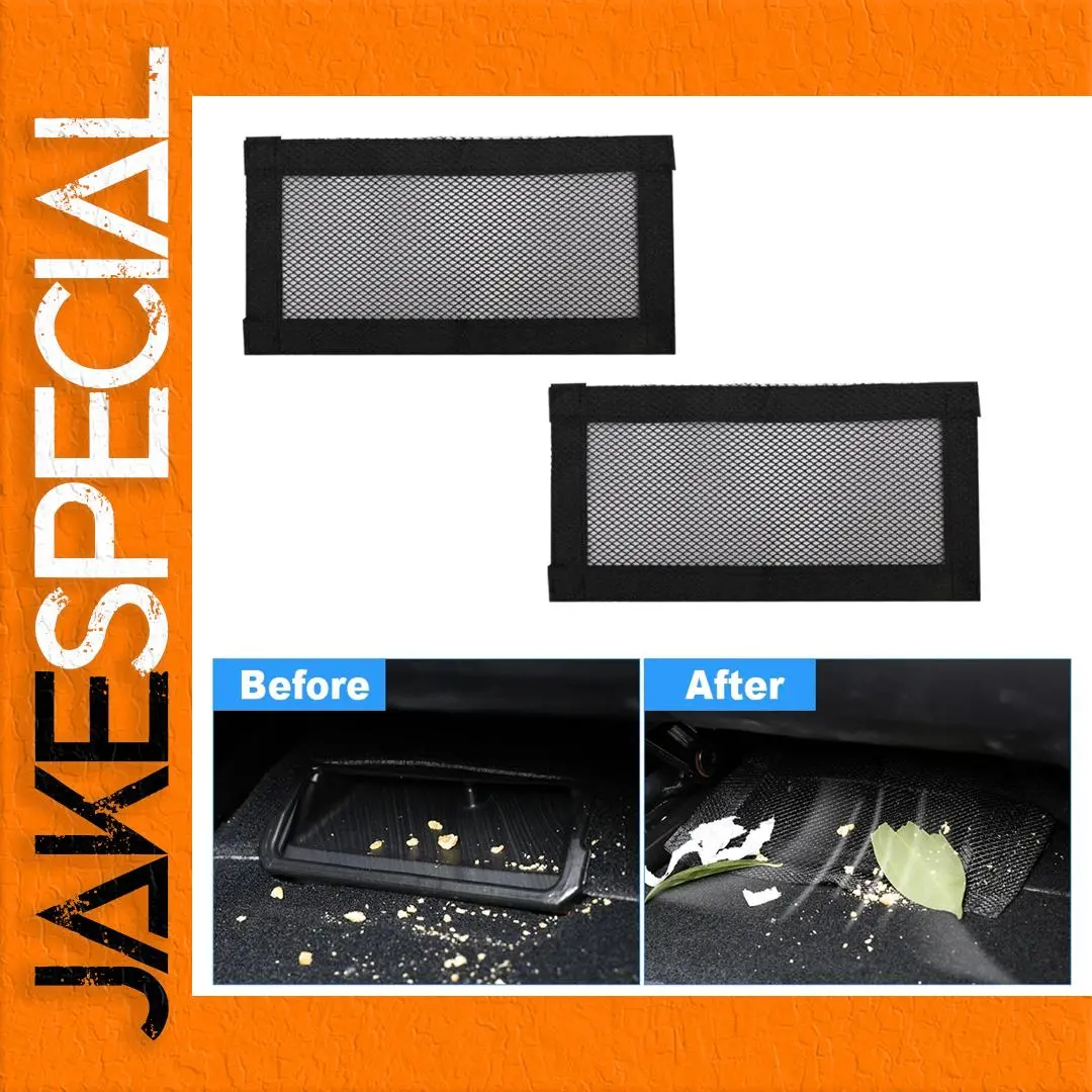 Tesla Model 3 & Y Black Mesh Air Outlet Covers 1 Tesla Model 3 & Y Black Mesh Air Outlet Covers