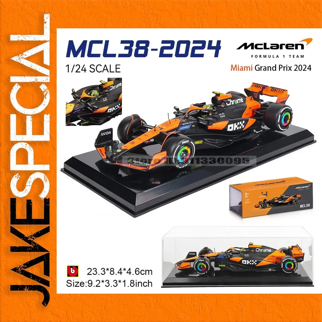 McLaren F1 Team 1:24 Die-Cast Model Car 1 McLaren F1 Team 1:24 Die-Cast Model Car