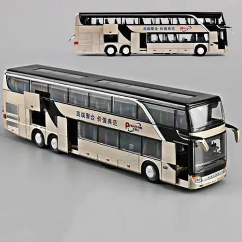 1:50 Scale Simulation Double-Decker Bus Model 9 1:50 Scale Simulation Double-Decker Bus Model - Image 9