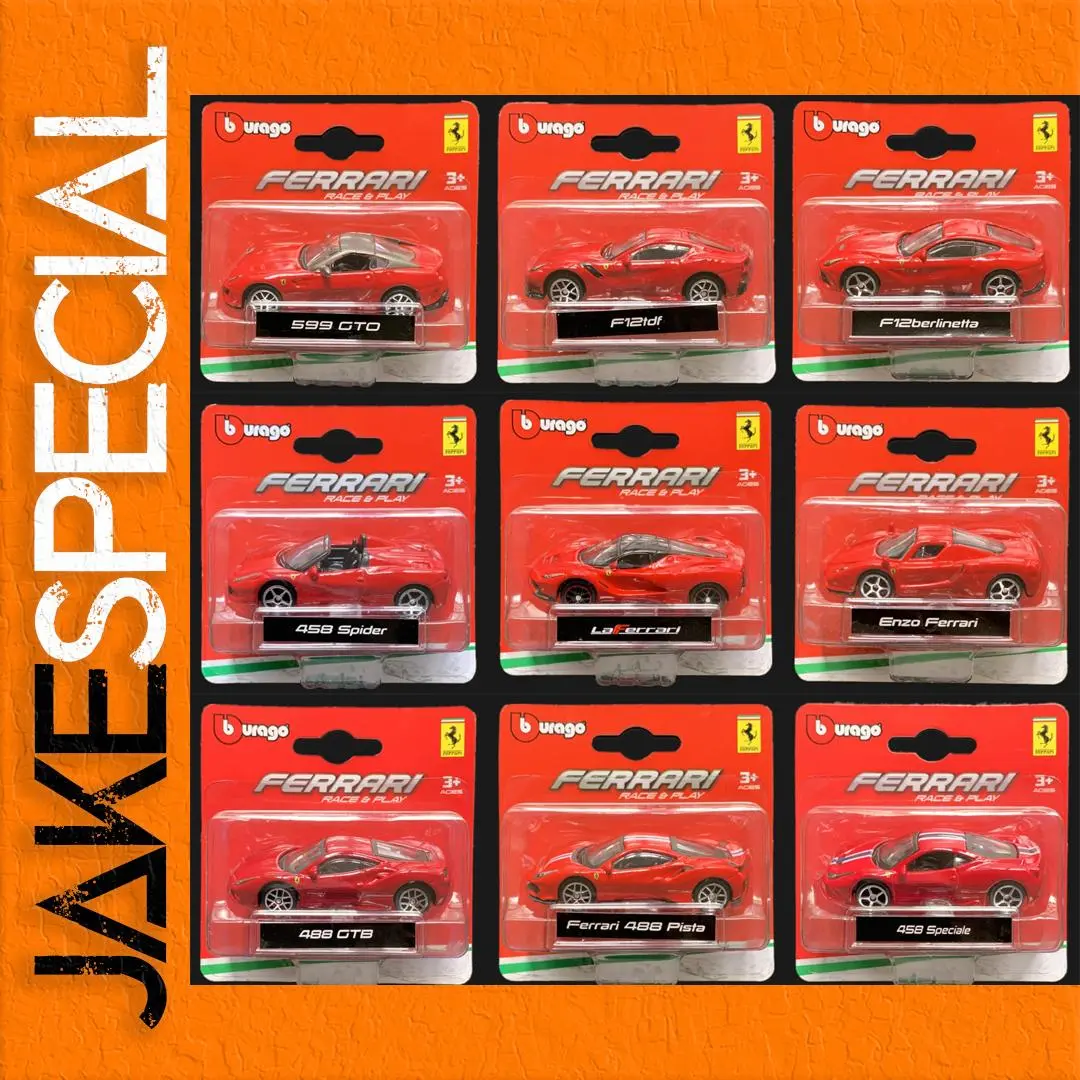 Ferrari 1:64 Scale Diecast Model Collection 1 Ferrari 1:64 Scale Diecast Model Collection