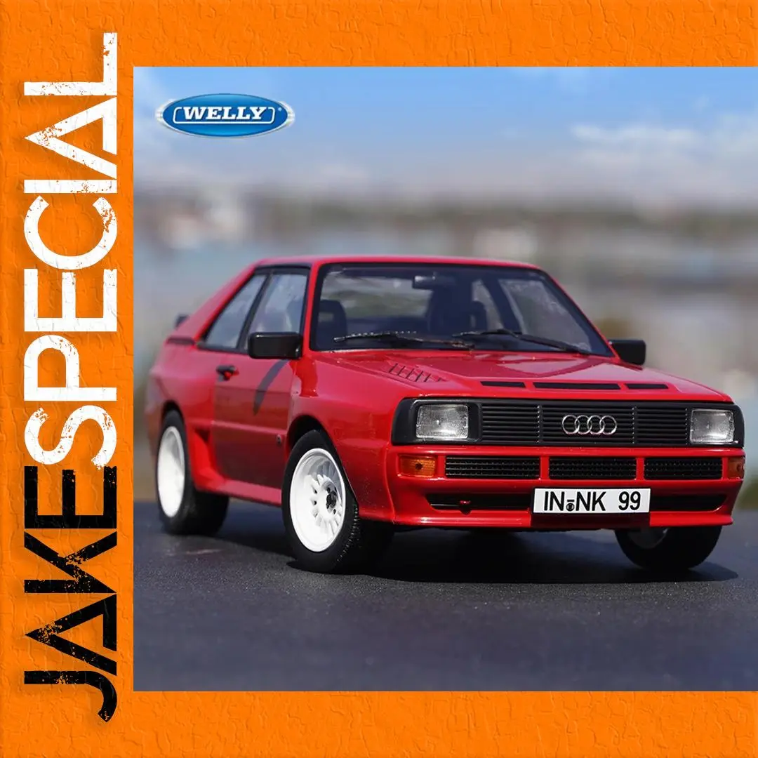 WELLY 1:36 Audi Sport Quattro Diecast Model 1 WELLY 1:36 Audi Sport Quattro Diecast Model