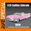 1959 Pink Cadillac Eldorado Diecast Model