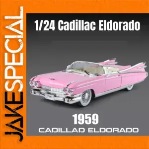 1959 Pink Cadillac Eldorado Diecast Model